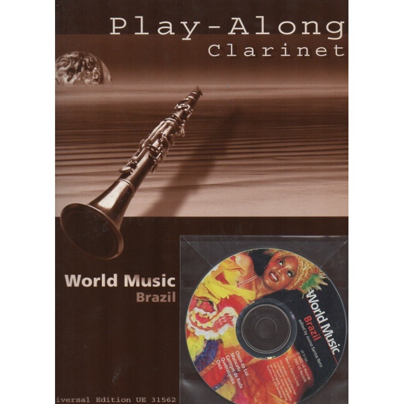 World Music Brazil: Play-along Clarinet (book/CD)