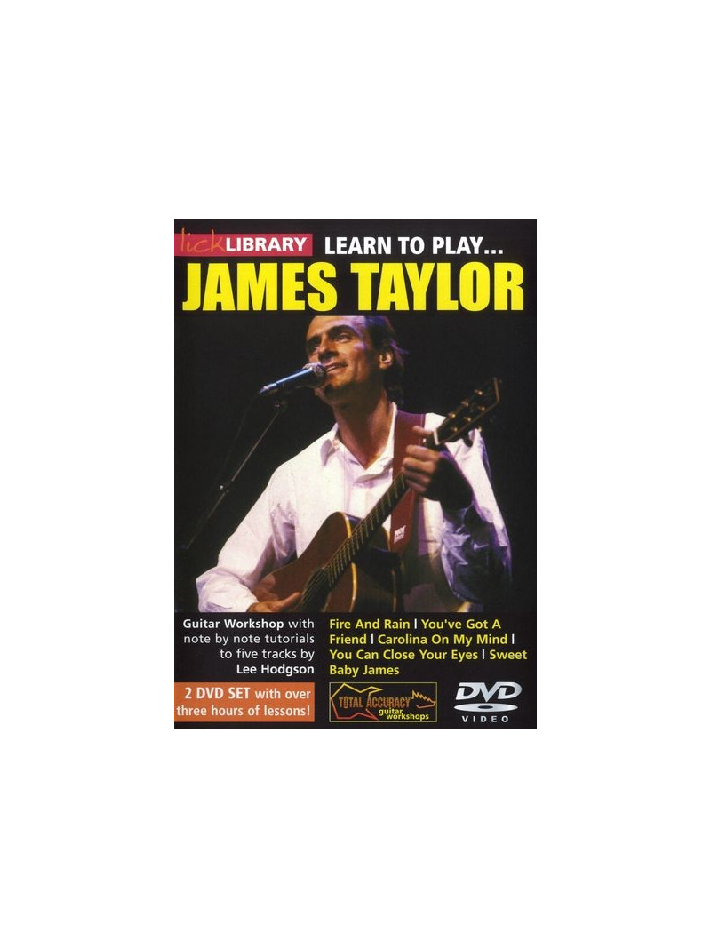 Lick Library: Learn to Play James Taylor (DVD)