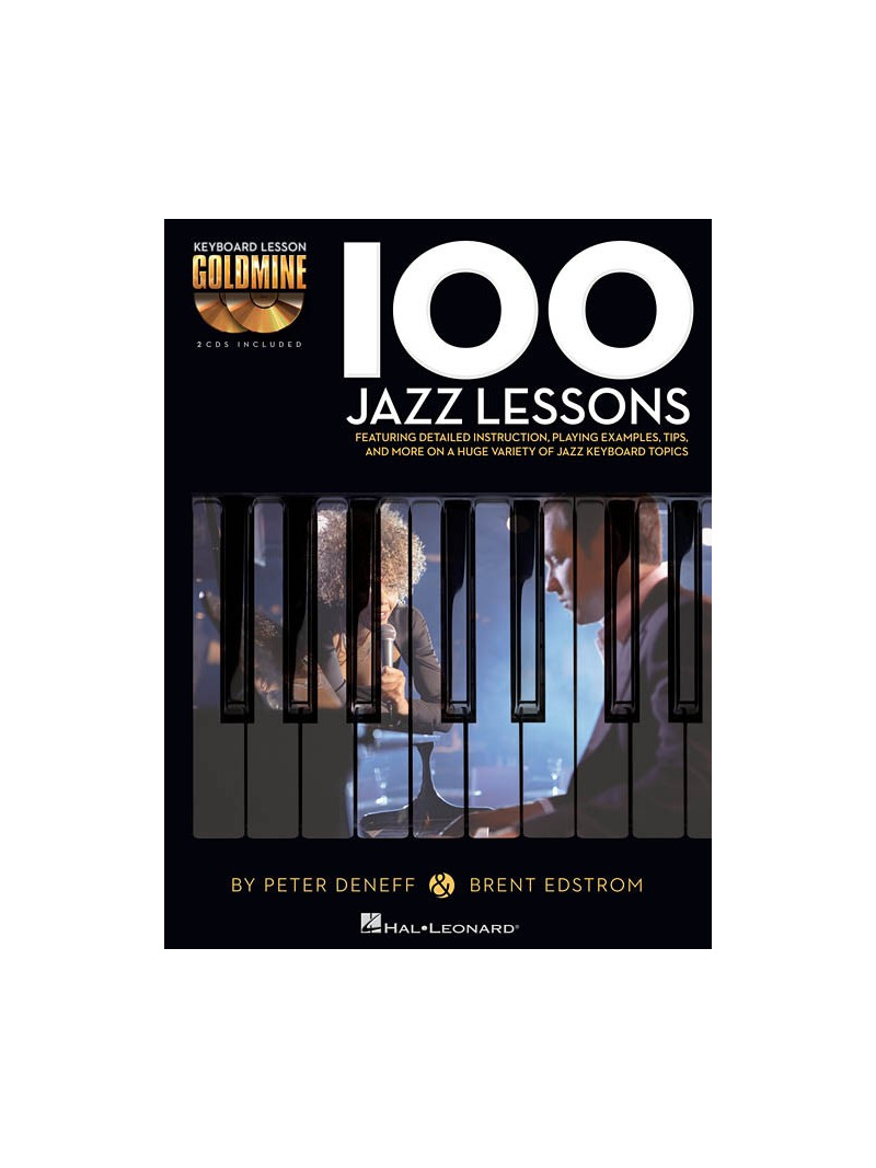 Goldmine : 100 Jazz Lessons - Keyboard (book/2 CD)
