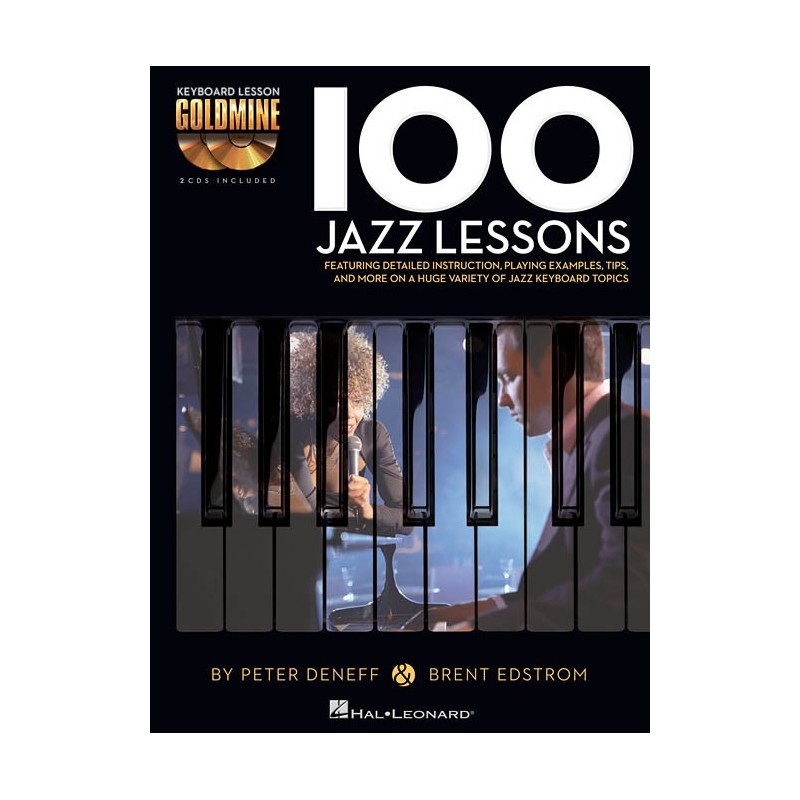 Goldmine : 100 Jazz Lessons - Keyboard (book/2 CD)