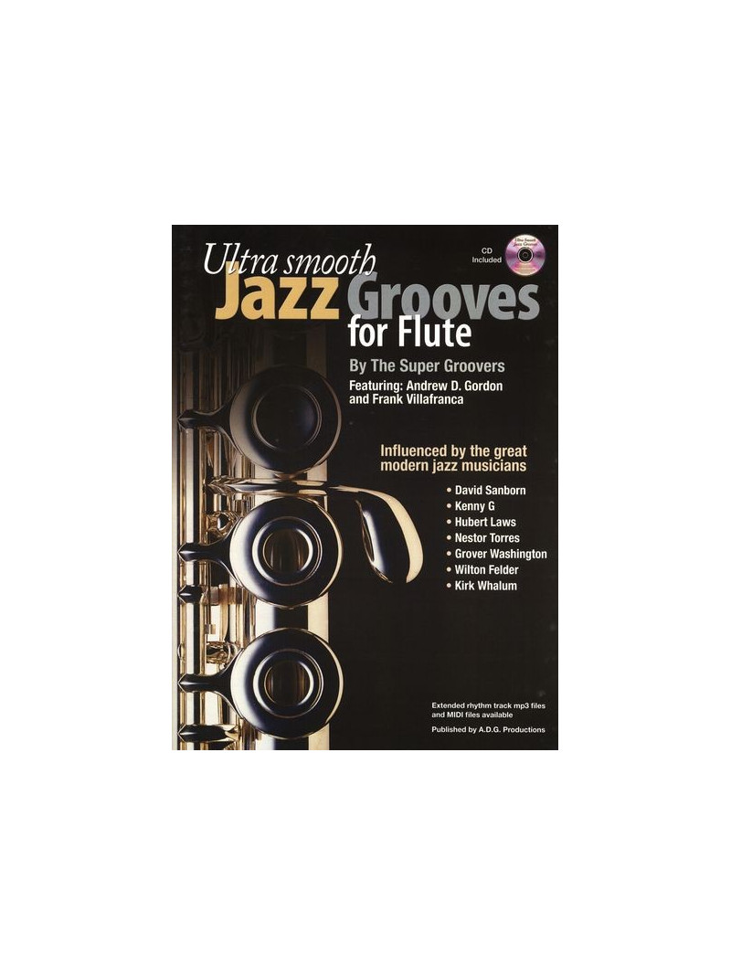 Ultra Smooth Jazz Grooves for Flute (book/CD)