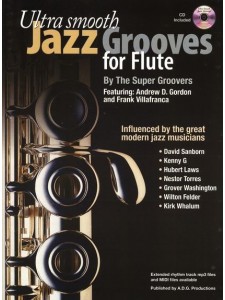 Ultra Smooth Jazz Grooves for Flute (book/CD)