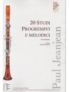 20 Studi progressivi e melodici - Per clarinetto 1° volume