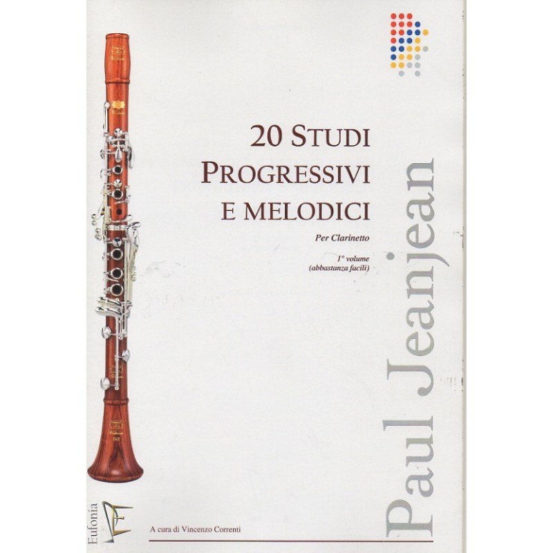 20 Studi progressivi e melodici - Per clarinetto 1° volume