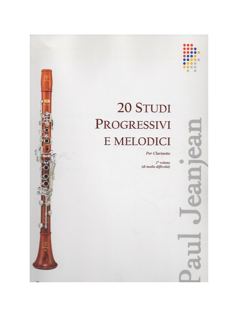 20 Studi progressivi e melodici - Per clarinetto 2° volume