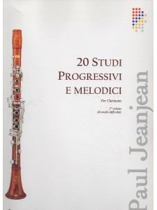 20 Studi progressivi e melodici - Per clarinetto 2° volume