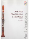 20 Studi progressivi e melodici - Per clarinetto 2° volume