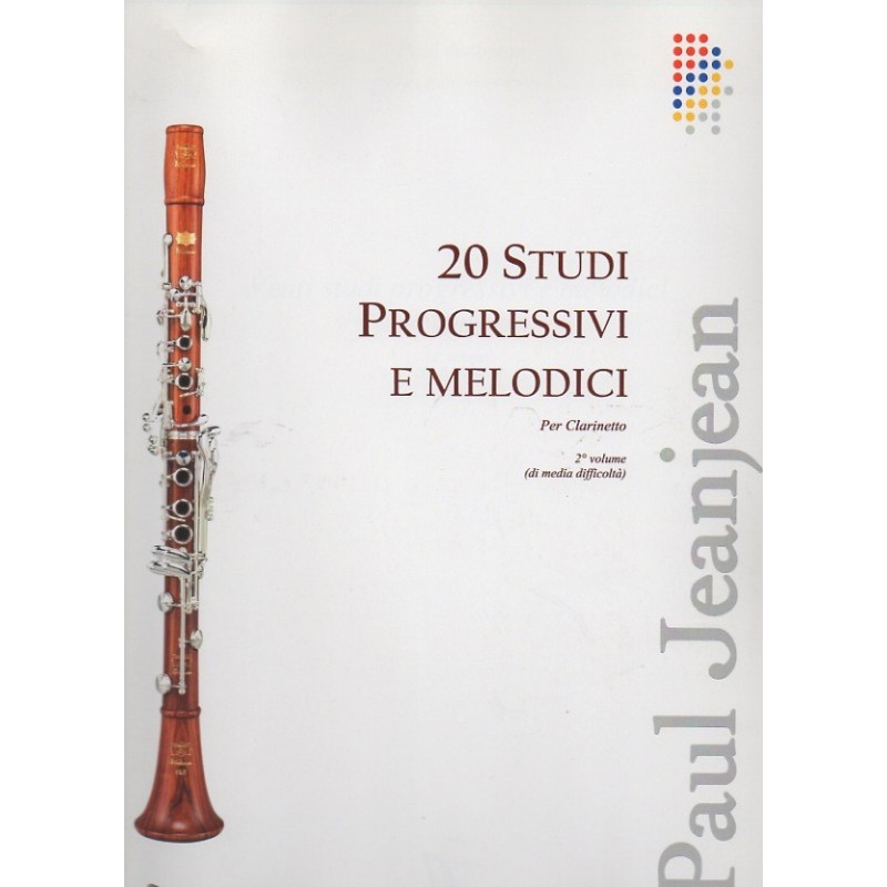 20 Studi progressivi e melodici - Per clarinetto 2° volume