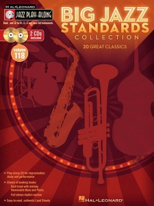 Jazz Play-Along Volume 118: Big Jazz Standards (book/CD)
