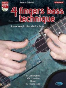 4 Fingers Bass Technique (book/CD) SU ORDINAZIONE