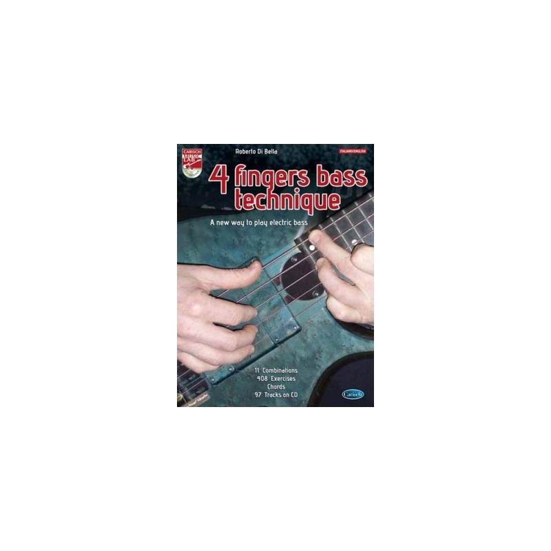 4 fingers bass technique (book/CD)