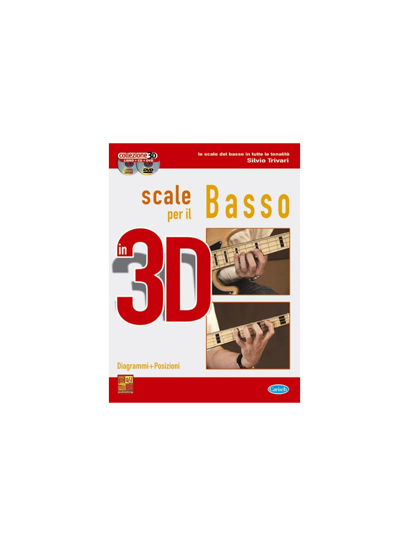 Scale per il basso in 3D (libro/CD/DVD)