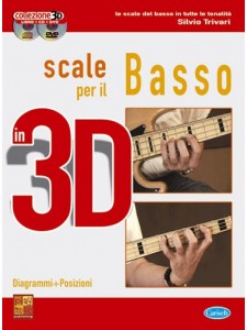 Scale per il basso in 3D (libro/CD/DVD)