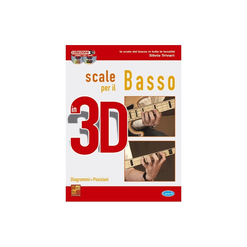 Scale per il basso in 3D (libro/CD/DVD)