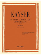 Kayser - 36 studi elementari e progressivi per violino