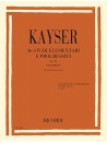 Kayser - 36 studi elementari e progressivi per violino