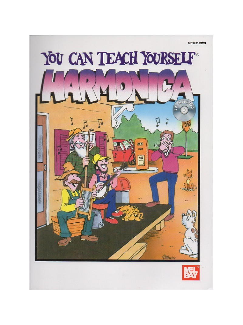 You Can Teach Yourself Harmonica (book/CD)