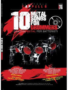 10 Metal songs for Drummers (libro/CD)