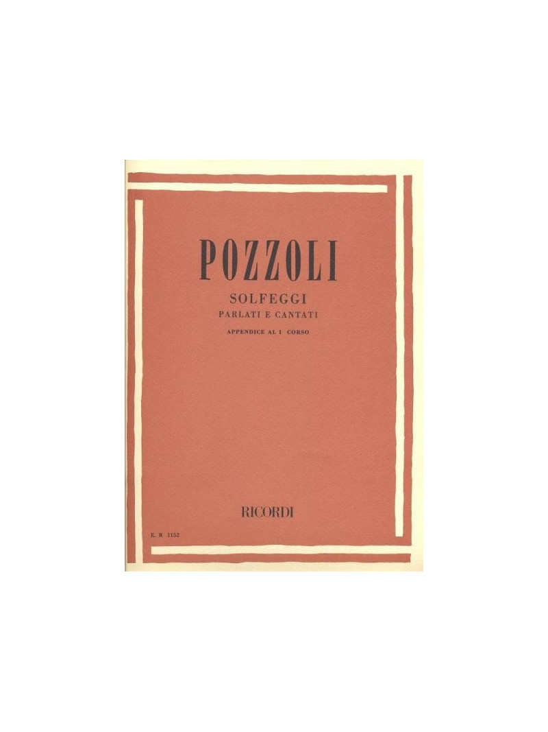 Solfeggi parlati e cantati - Appendice I Corso