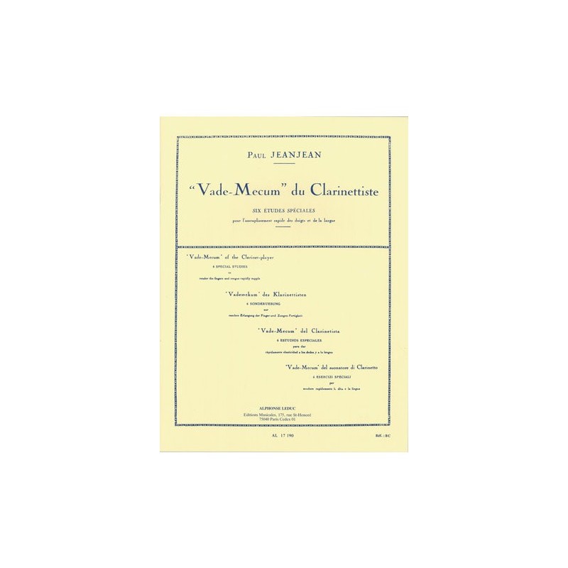 "Vade-Mecum" du Clarinettiste