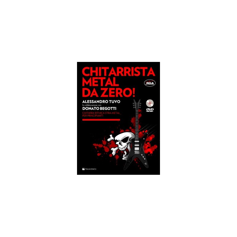 Chitarrista Metal da 0 (libro/DVD)