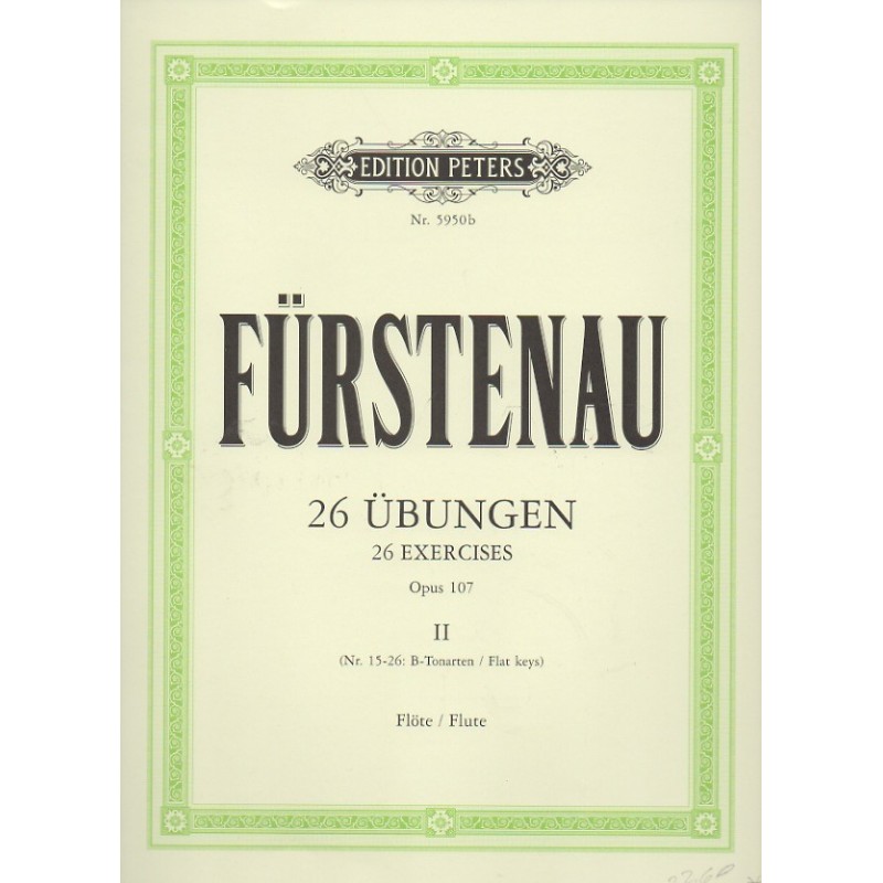 Furstenau - 26 Exercises II Flute