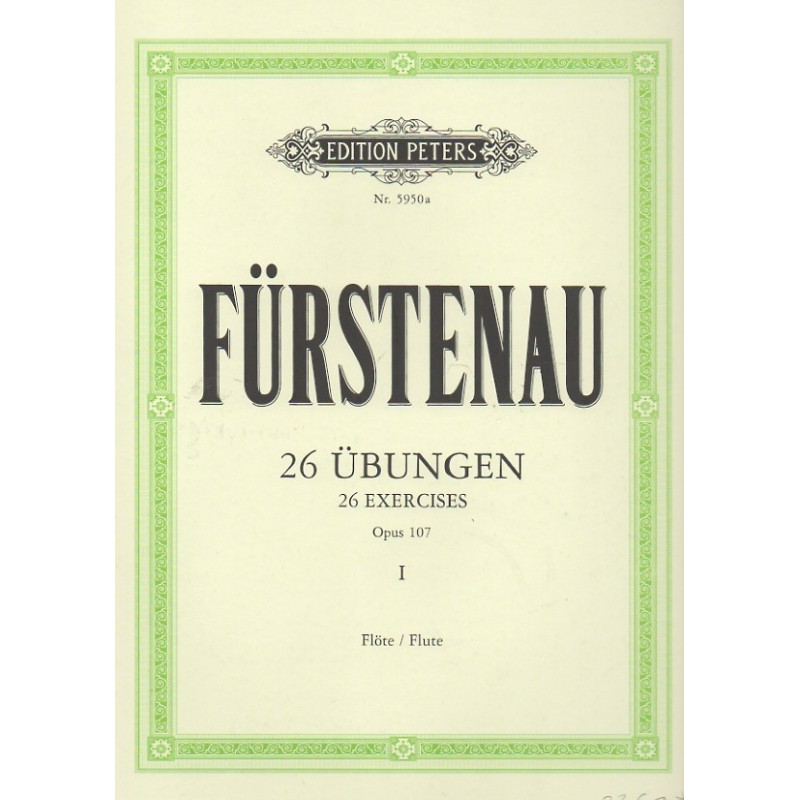 Furstenau - 26 Exercises I Flute