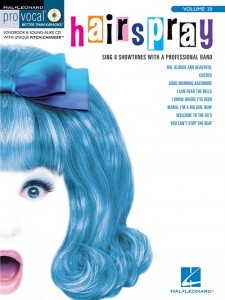 Pro Vocal: Hairspray Volume 30 (book/CD sing-along)