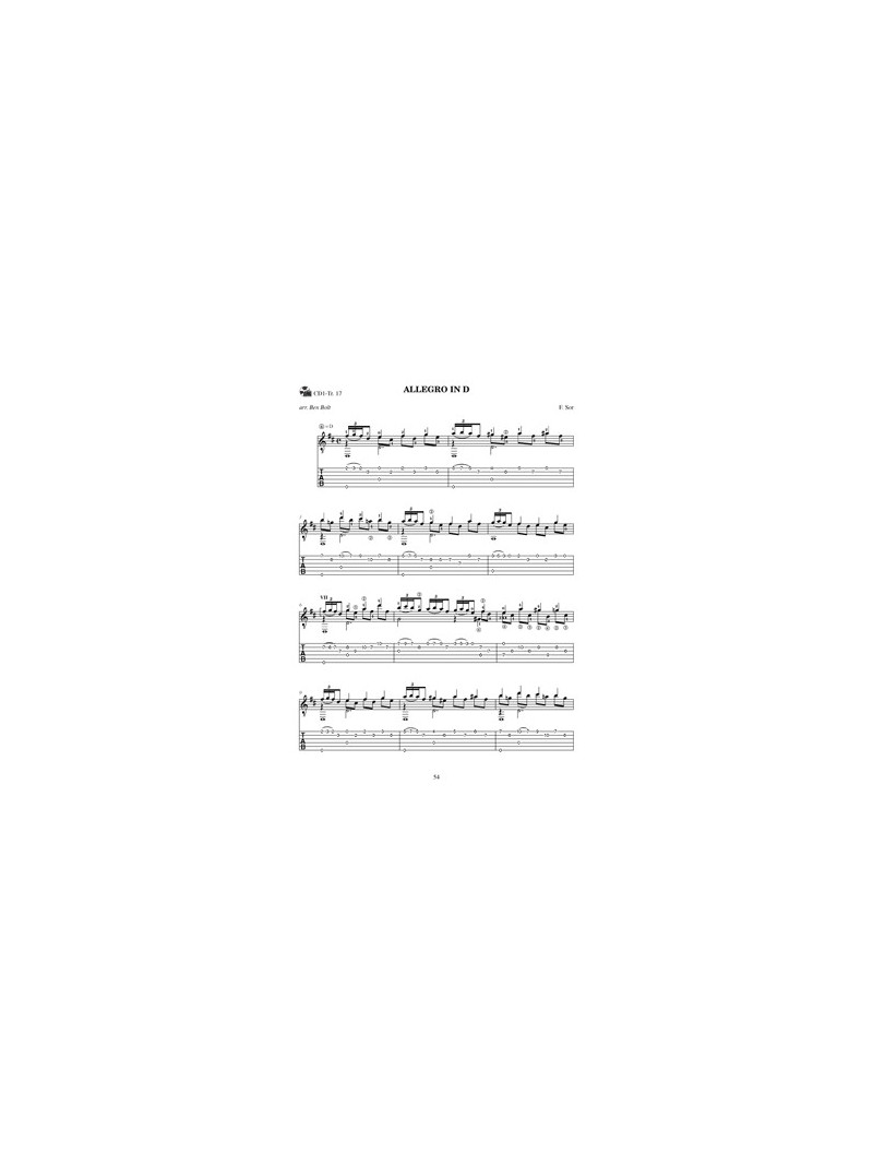 Sor In Tablature (Book/CD)