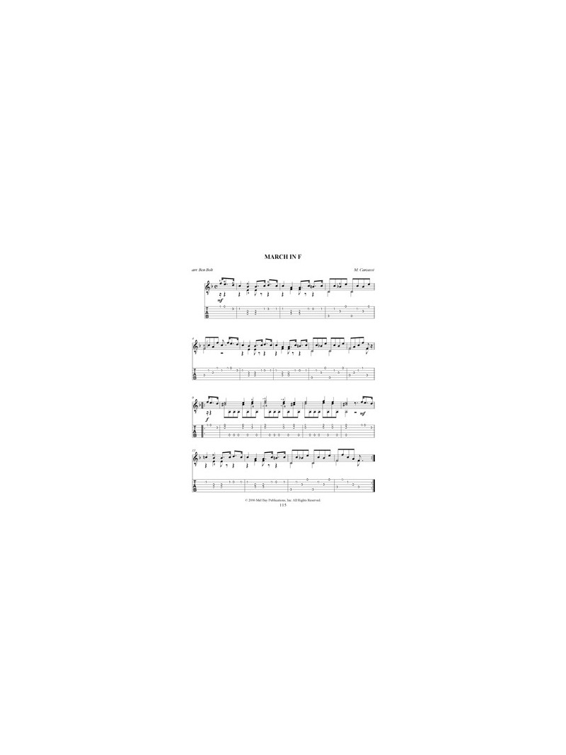 Carcassi in Tablature (book/CD)