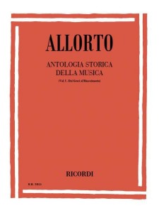 Antologia storica della musica - Vol.1