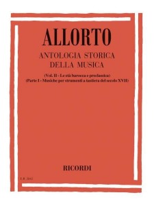 Antologia storica della musica - Vol.2, Parte I