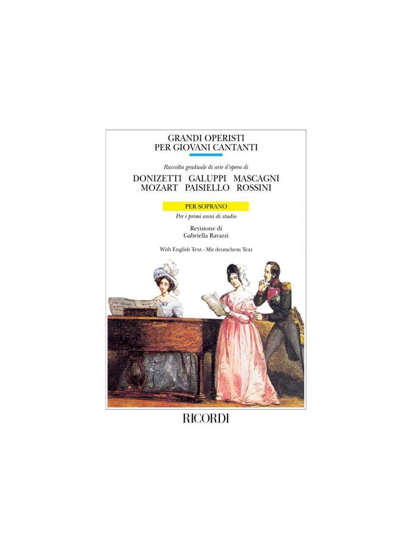 Grandi operisti per giovani cantanti (Soprano)