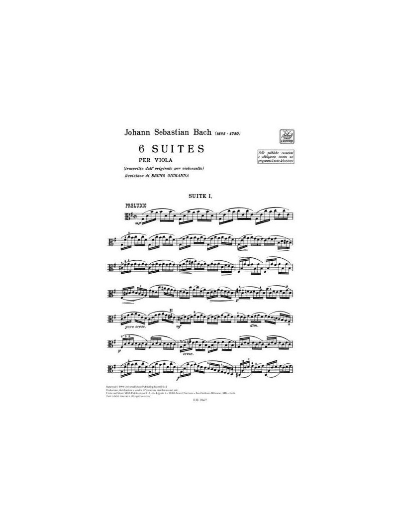 Sei Suites - Per Viola