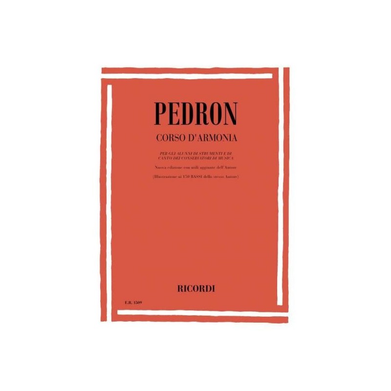 Pedron - Corso d'armonia