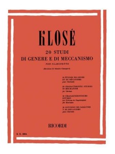 20 Studi di genere e di meccanismo per clarinetto