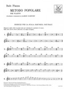 Metodo popolare per flauto