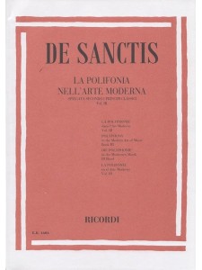 De Sanctis - La polifonia nell'arte moderna vol.3