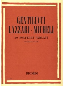 30 Solfeggi parlati in chiave di Sol