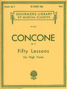 Fifty Lessons for  High Voice 