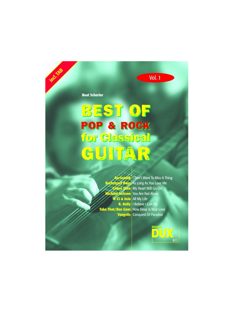 Best Of Pop & Rock for Classical Guitar 1