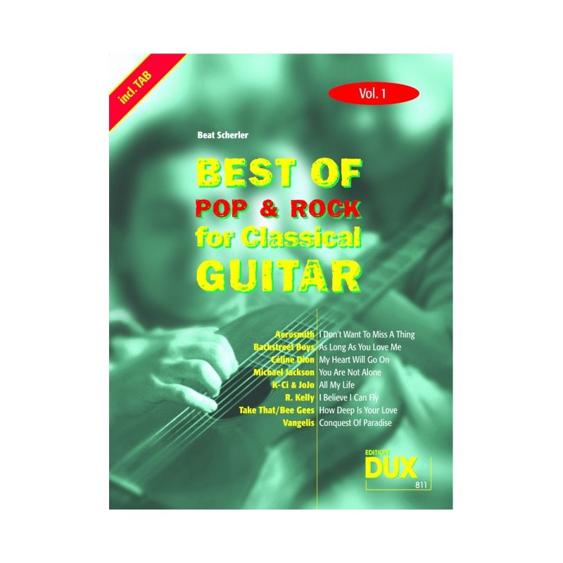 Best Of Pop & Rock for Classical Guitar 1
