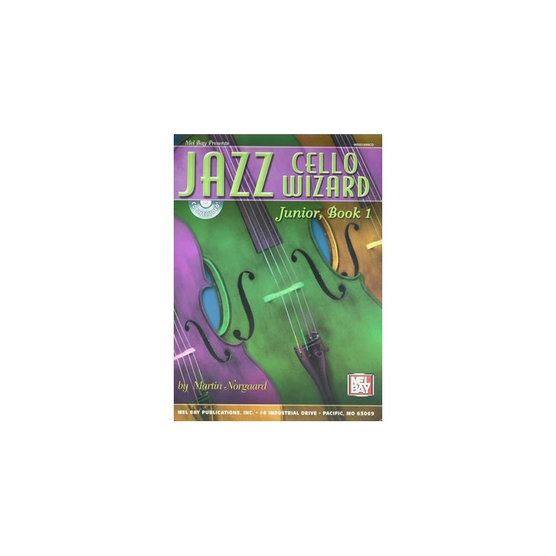 Jazz Cello/Bass Wizard Junior Book 1 (book/CD)
