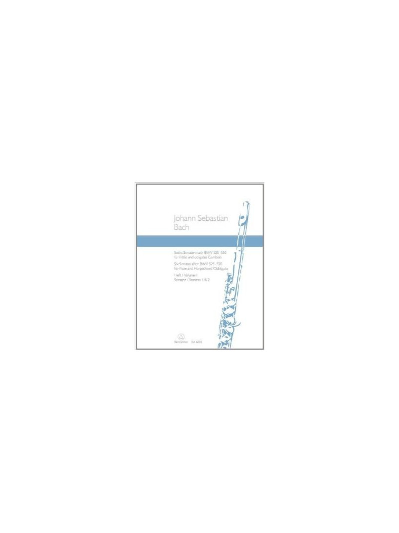 J.S. Bach - Sechs Sonaten Nach BWV 525-530 Vol. II (Flute)