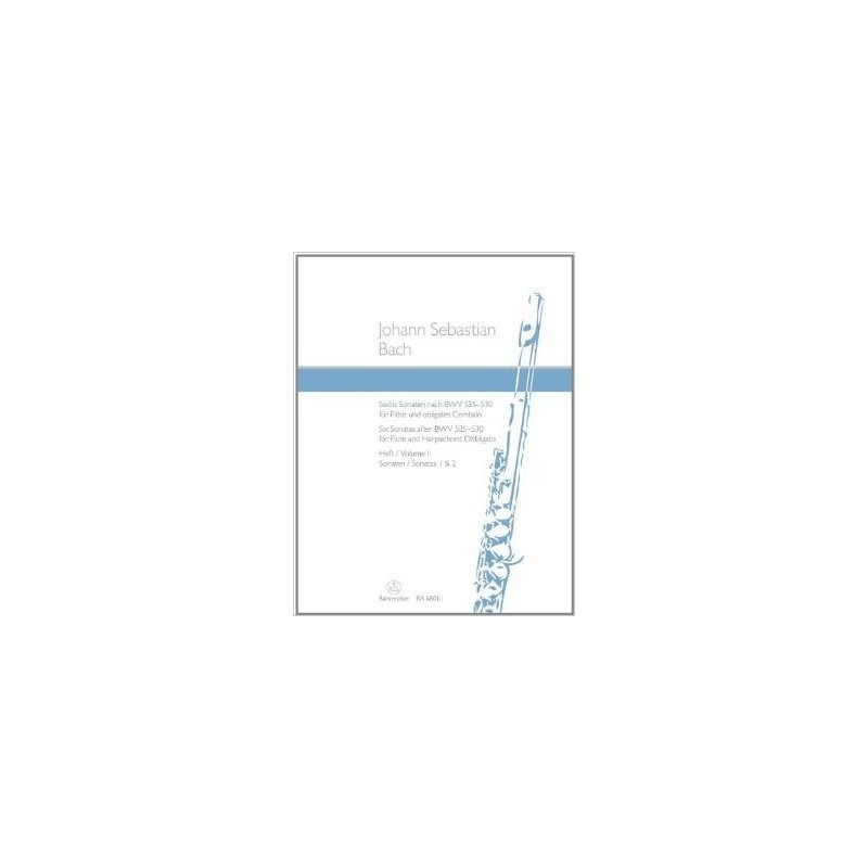 J.S. Bach - Sechs Sonaten Nach BWV 525-530 Vol. II (Flute)