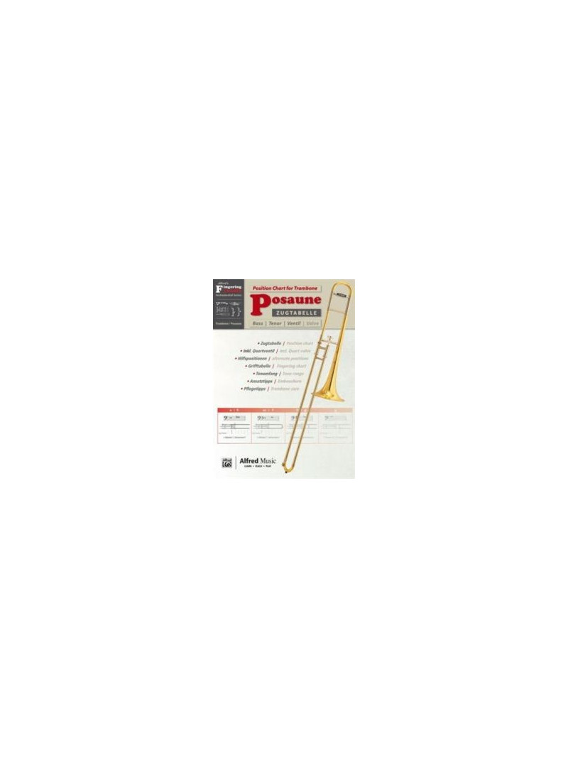 Fingering Charts for Trombone