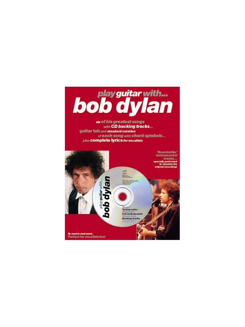 Play Guitar With Bob Dylan (book/CD)