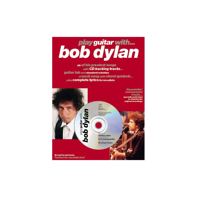 Play Guitar With Bob Dylan (book/CD)