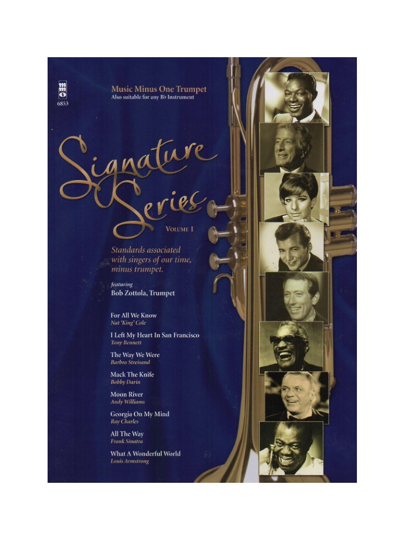Signature Series Vol.1 - Music Minus One Trumpet (score/CD)