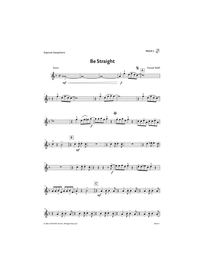 3 blues for Saxophone Quartet (book/CD play-along)